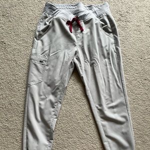Figs jogger scrub pants Medium cement color